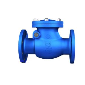 Van Một Chiều Lá Lật Loại Thép Nối Bích ETM