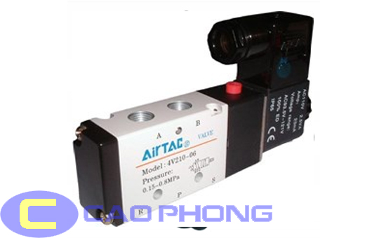 Van Bướm Điều Khiển Khí Nén 5 airtac-solenoid