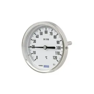 Đồng hồ đo nhiệt độ wika loại chân sau Model A52.100