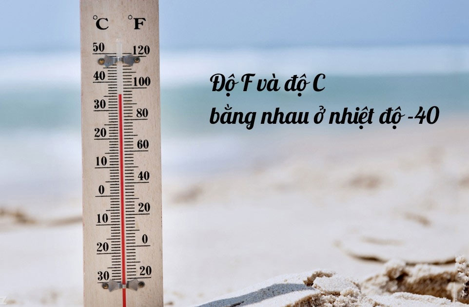 Chuyển đổi từ ° F sang ° C đơn giản, nhanh chóng 1 c-to-f