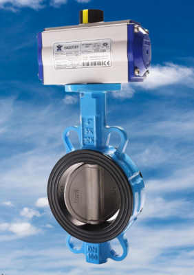 PNEUMATIC CONTROL BUTTERFLY VALVE ( van buom dieu khien khi nen ) 