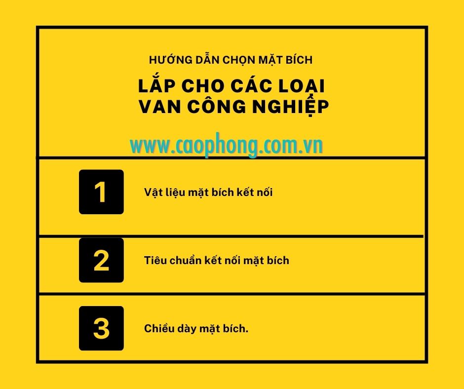 Hướng dẫn chọn mặt bích lắp cho các loại van công nghiệp 1 lua-chon-lap-dat-mat-bich
