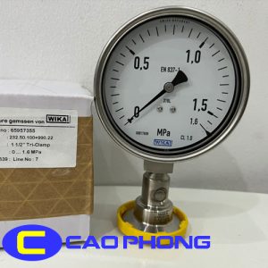 Đồng Hồ Đo Áp Suất Màng Wika 990.22