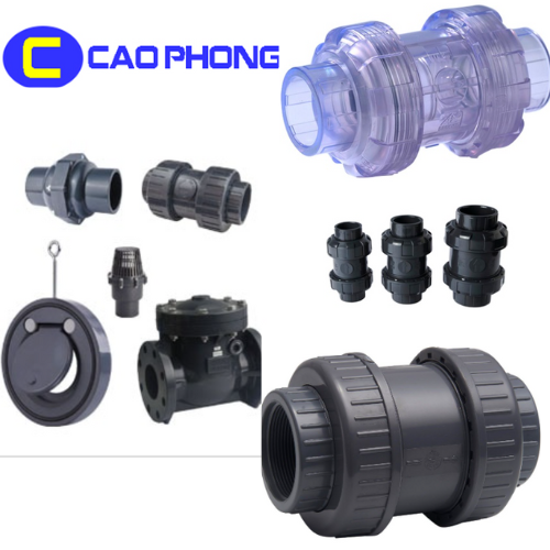 Các loại van khóa nước được sử dụng phổ biến hiện nay 6 Van-mot-chieu-nhua