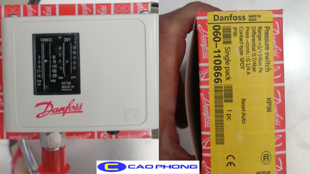 Công Tắc Áp Suất DanFoss KP36 - Pressure Switch DanFoss KP36 4 Cong-Tac-Ap-Suat_Danfoss-KP36
