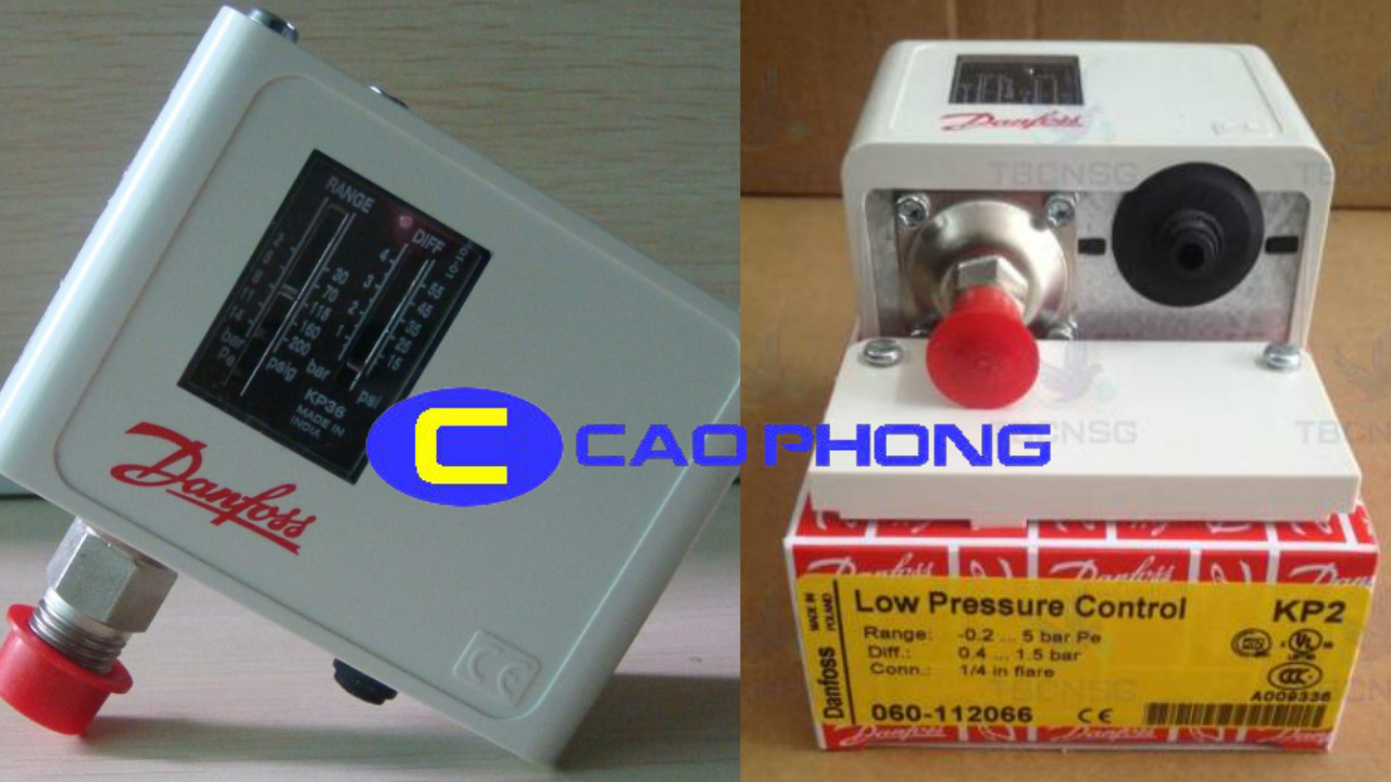 Công Tắc Áp Suất DanFoss - Pressure switch DanFoss 2 Cong-Tac-Ap-Suat-DanFoss-KP2