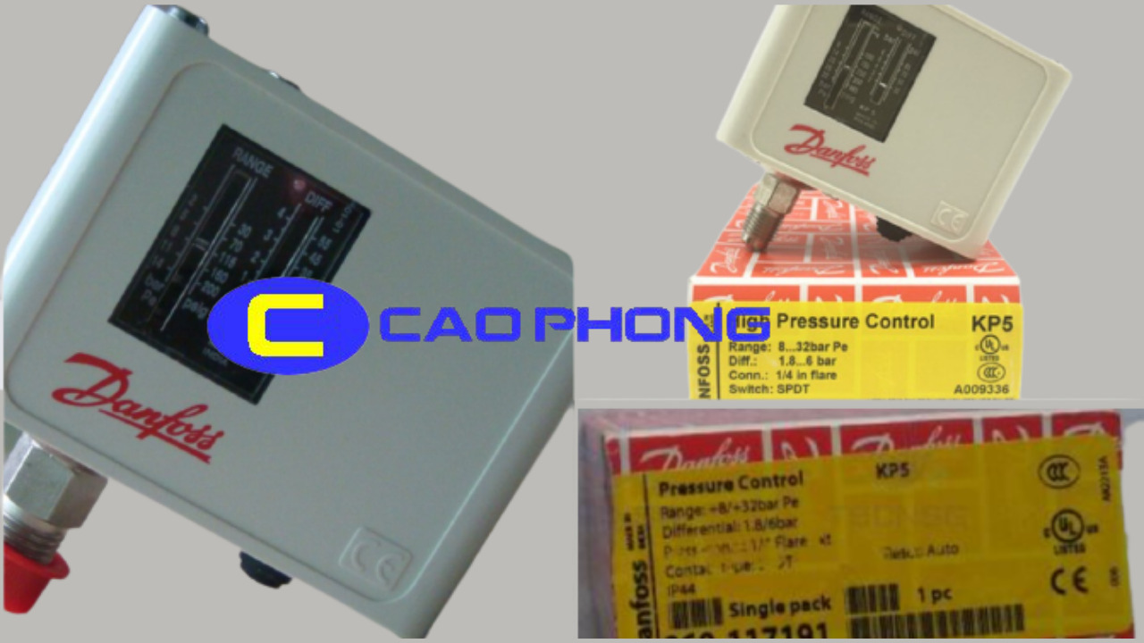 Công Tắc Áp Suất DanFoss - Pressure switch DanFoss 3 Cong-Tac-Ap-Suat-DanFoss-KP5
