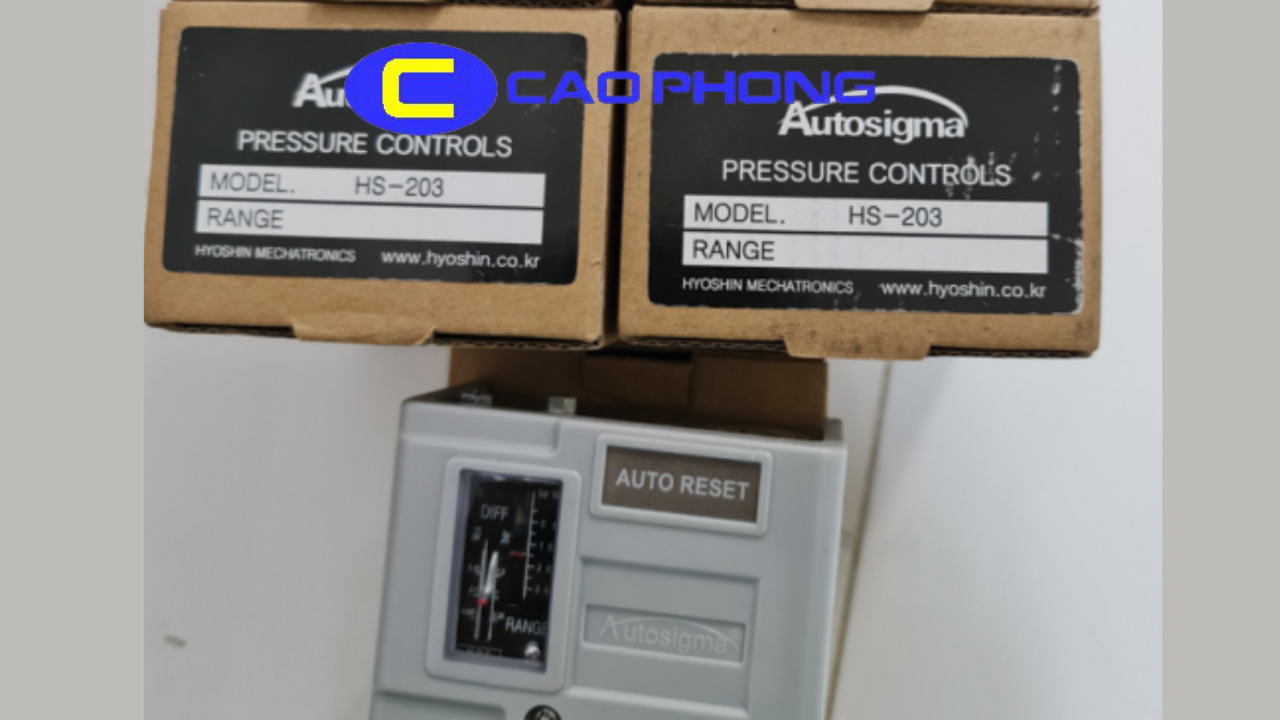 Công Tắc Áp Suất Autosigma - Pressure Switch Autosigma 1 Cong-Tac-Ap-Luc-Autosigma-Model-HS-203