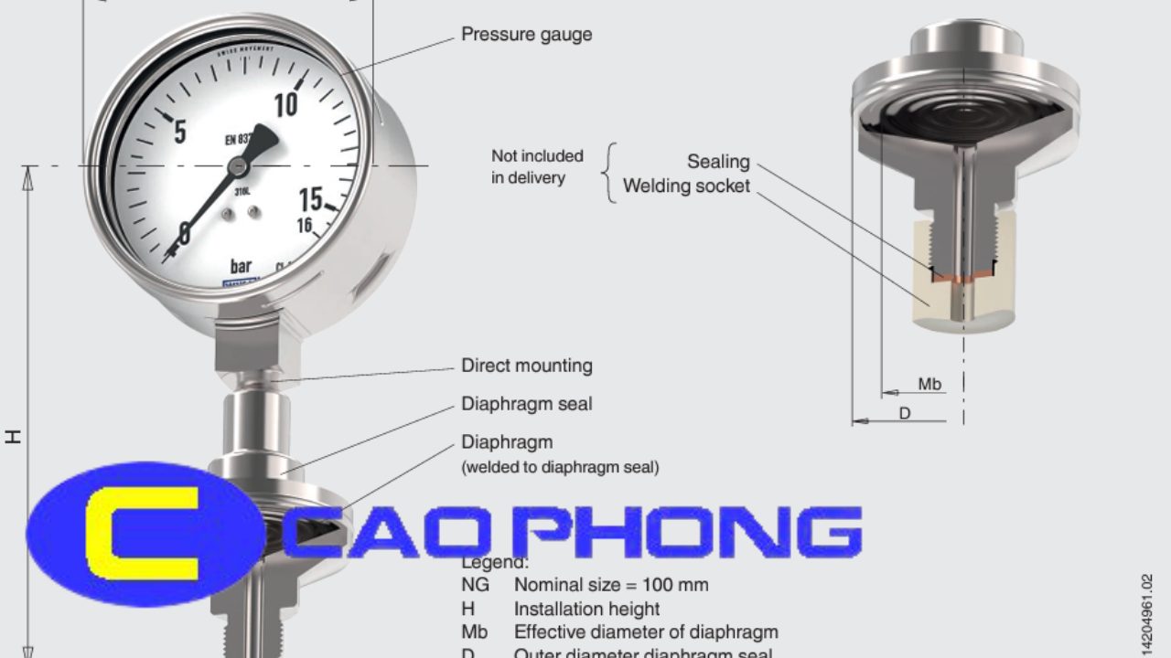 Đồng Hồ Đo Áp Suất Màng WIKA DSS34M 1 wika-dss34m