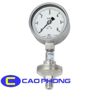 Đồng Hồ Đo Áp Suất Màng WIKA DSS34M