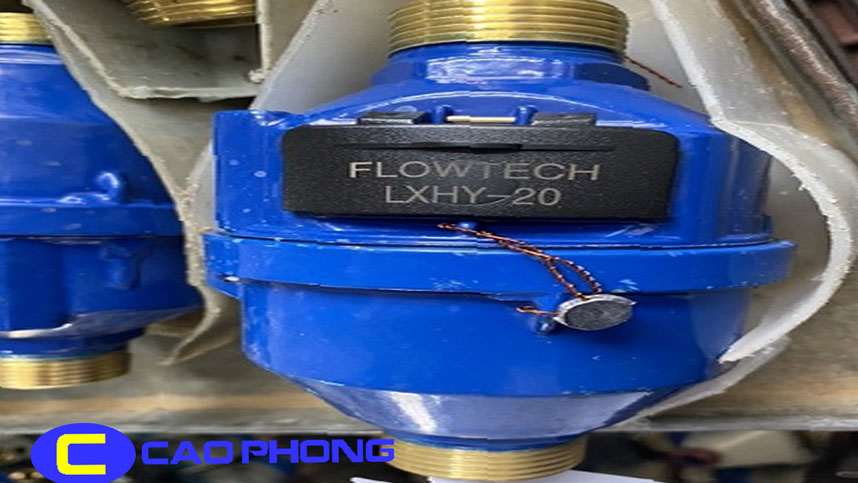 Đồng Hồ Nước Lắp Đứng/ Ngang Flowtech LXHY 1 Dong ho nuoc lap dung LXHY