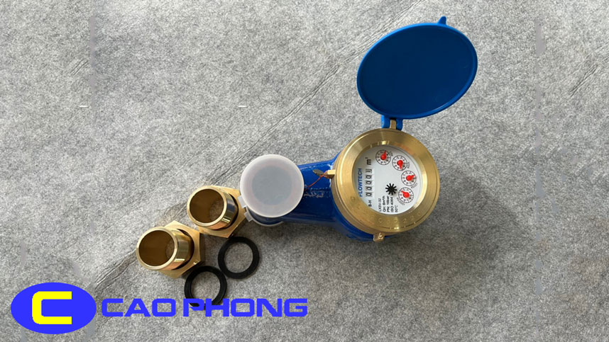 Đồng Hồ Nước Lắp Đứng Flowtech LXSV 1 dong ho nuoc flowtech ngang