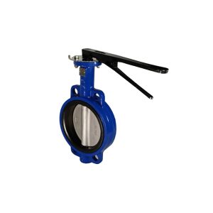 Van Bướm Tay Gạt SW Thân Gang Đĩa Inox