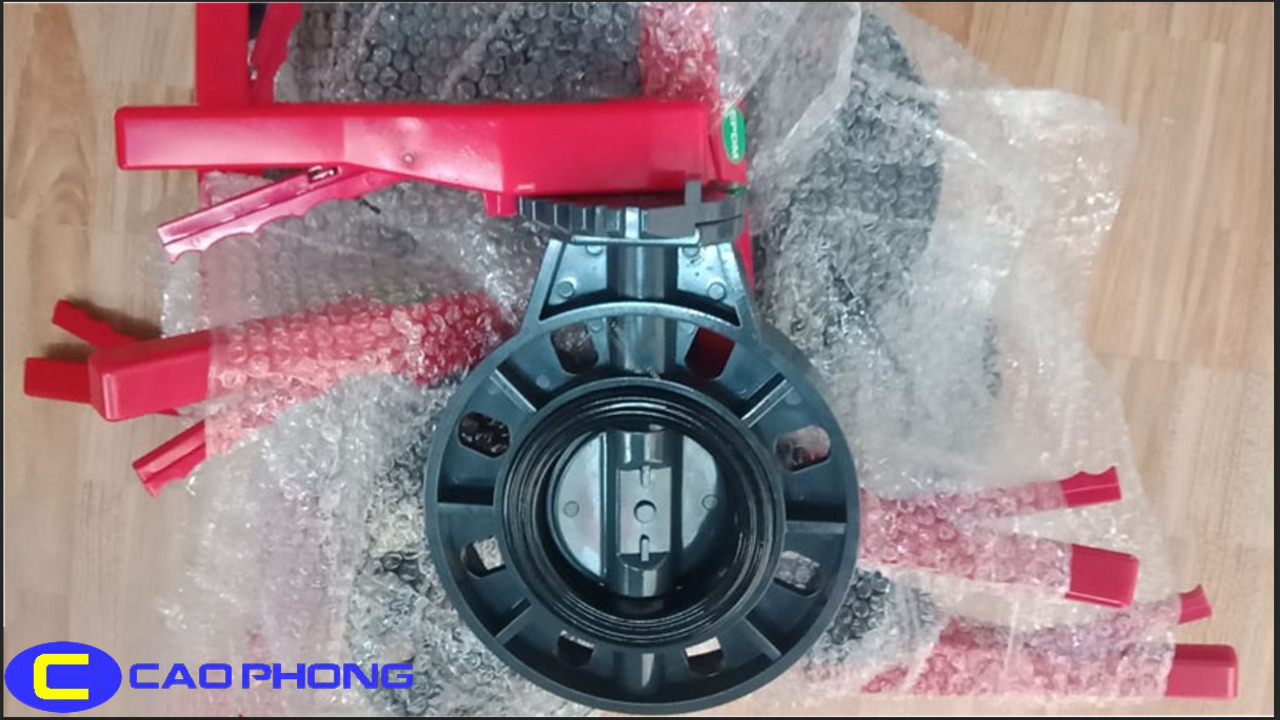 Van Bướm Nhựa Tay Gạt PVC FINMAX
