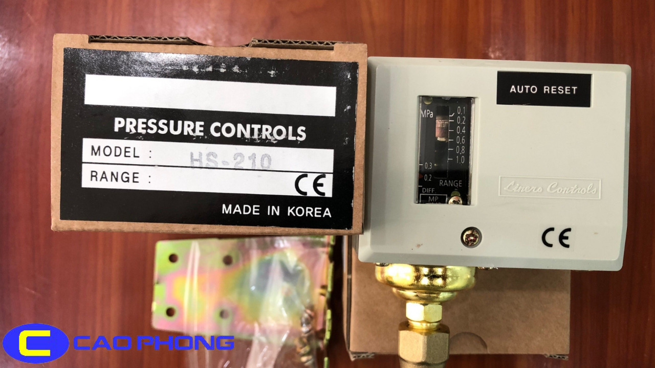 Công Tắc Áp Suất HS-210 - Xuất Xứ Hàn Quốc 2 hs 210