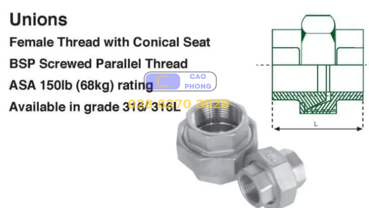 Rắc Co Mạ Kẽm 2 RAC CO THONG SO