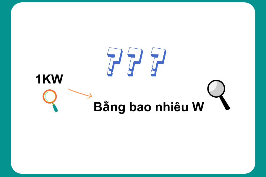 Chuyển Đổi 1kW Bằng Bao Nhiêu W? Hướng Dẫn Tính Điện Năng Tiêu Thụ 1 1kw bang bao nhieu w