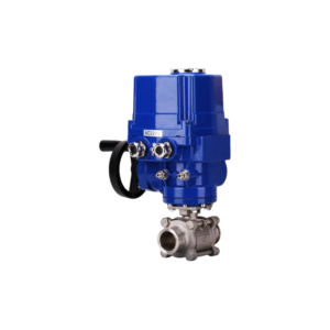 Van bi 3 mảnh nối Clamp điều khiển điện Q981F-16P