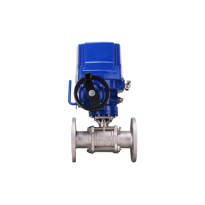 Van bi 3 mảnh nối bích điều khiển điện Q941F-16P