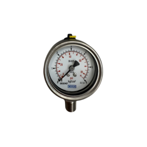 Đồng hồ đo áp suất WIKA 232.50.63 bottom 0 - 6 bar/ psi
