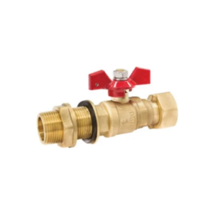 Van bi đồng MIHA nối động tay bướm hợp kim