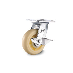 Bánh xe đẩy nhựa PP CP064 khóa ngang