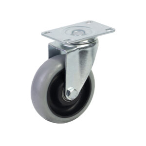 Bánh xe đẩy nhựa PP xám CP090 xoay 360 độ