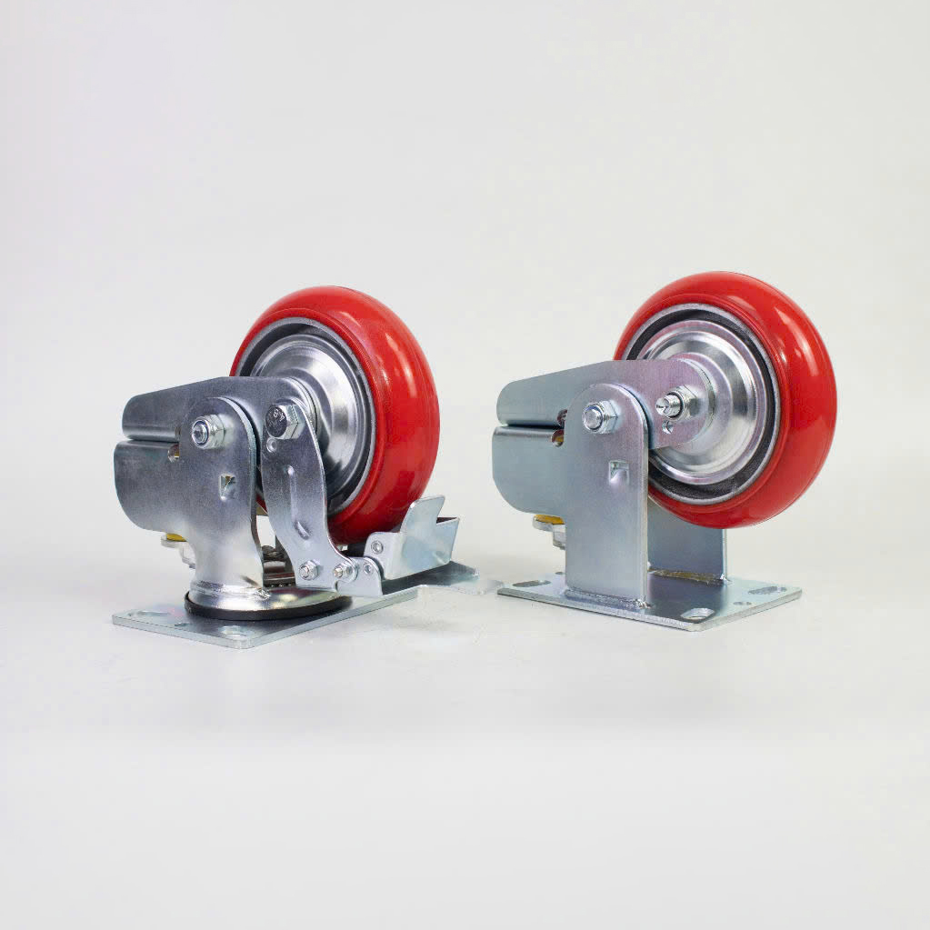 Bánh xe đẩy có lò xo